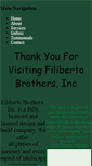 Mobile Screenshot of filibertobrothers.com